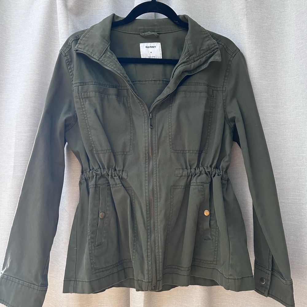 Old Navy Utility Jacket in Army Green